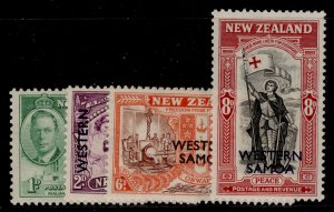 SAMOA GVI SG200-205, 1944-49 complete set, LH MINT. Cat £18.