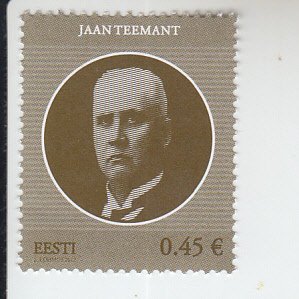 2012 Estonia Jaan Teemont (Scott 712) MNH