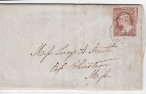 United States # 26A, George Washington Stamp on Cover, Letter Dated 1857