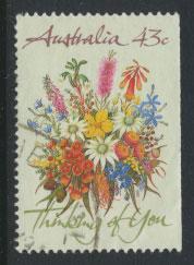 SG 1231  SC# 1164b  Used right margin imperf Wildflowers 