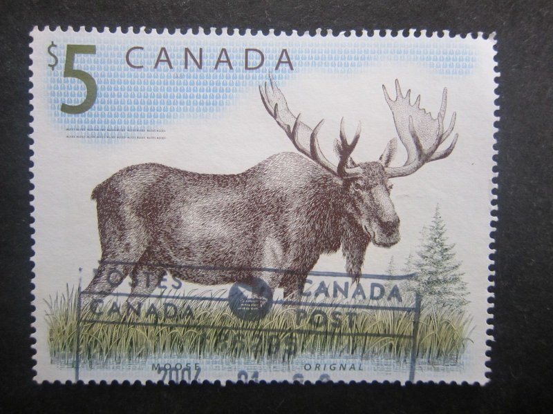Canada #1693 Wildlife Moose Nice stamps  {ca923}