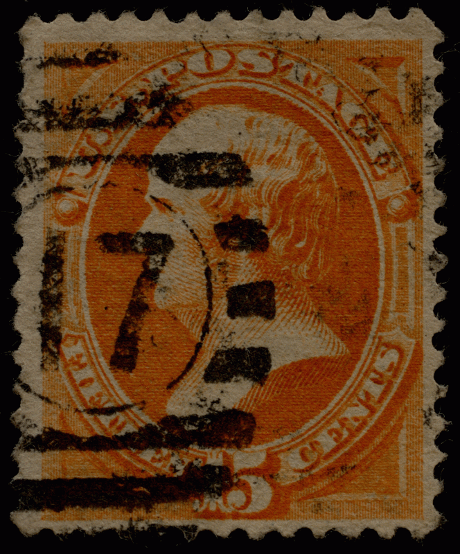 United States #163 Used w/ Numeral Cancel