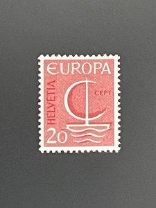 Helvetia 1966 Europa CEPT 20 Rp postfrisch**