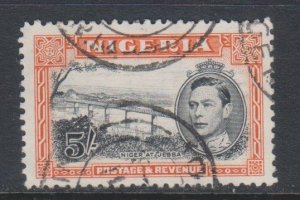 Nigeria, 5sh Victoria-Buea Road (SC# 64a) USED