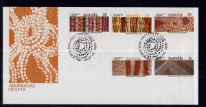 Australia 1047-1051 Crafts U/A FDC