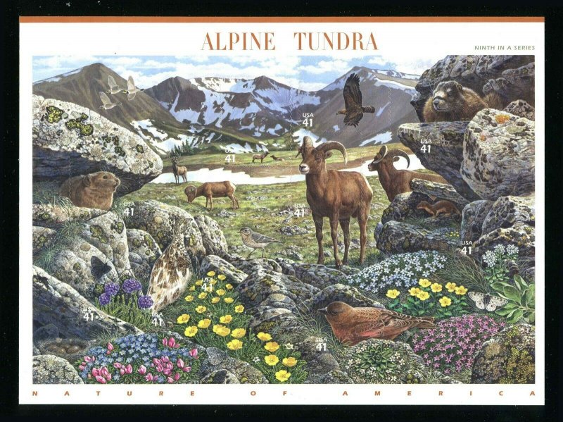 NATURE OF AMERICA SERIES 9th In The Series Alpine Tundra Sc 4198 