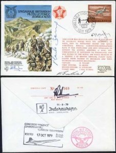 ES24cA Escape from Yugoslavia Signed by 4 Escapers (A)