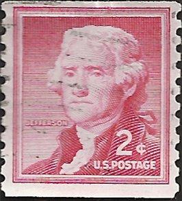 # 1055as DRY PRINT SMALL HOLES TAGGED USED THOMAS JEFFERSON