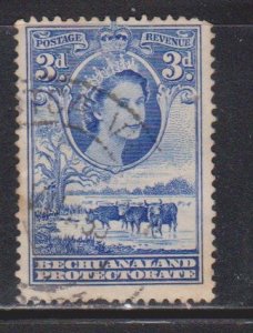 BECHUANALAND PROTECTORATE Scott # 157 Used - QEII & Cattle