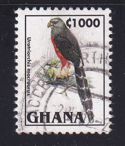 Ghana   #1837   used   1995   bird   1000ce