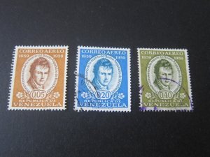 Venezuela 1960 Sc C709-11 set FU