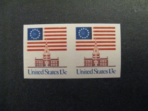 US 1625a Imperf Pair Mint NH p2503.9272