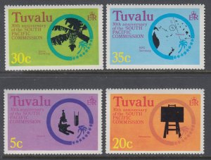 Tuvalu 46-49 MNH VF