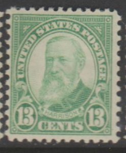 U.S. Scott #694 Harrison Stamp - Mint Single