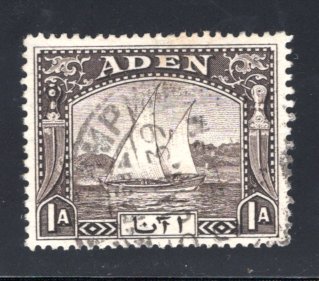 Aden #3  Used, CV $2.00   .....   0020076/105