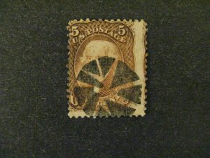 US #95 used fancy cancel a22.5 4463