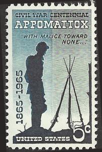 # 1182 MINT NEVER HINGED APPOMATTOX