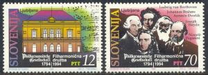 Slovenia Scott #'s 204 - 205 MH