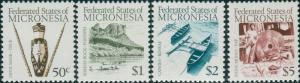 Micronesia 1984 SG17-20 People Artifacts MNH