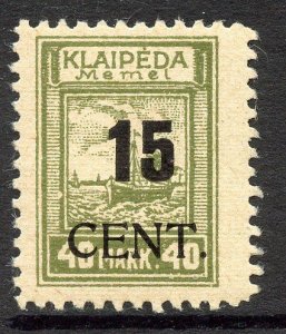 Memel # N70, Mint Hinge Remain.