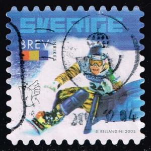 Sweden #2452c Snowboarder; Used (1.25)