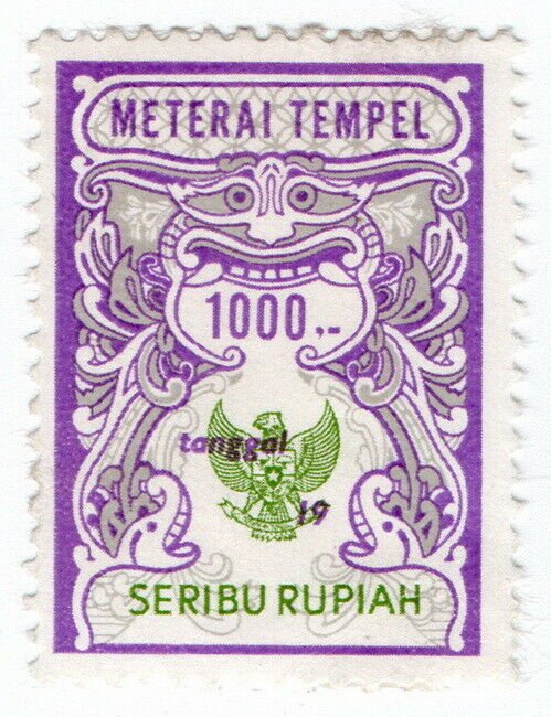 (I.B) Indonesia Revenue : General Duty 1000R (Meterai Tempel)