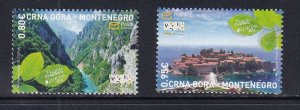 Montenegro  #321-322 MNH 2012  Europa