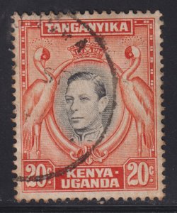 Kenya, Uganda & Tanganyika 74 Kavirondo Cranes 1942