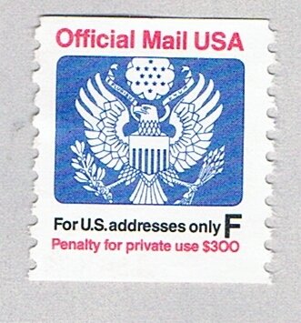 US Official Mail F rate 1 (AP137339)