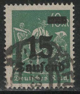 Germany Reich Scott # 243, used, exp h/s