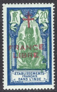 FRENCH INDIA SCOTT 164