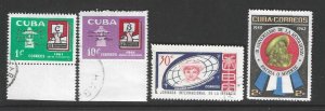 Cuba 682, 684, 702, 790 USED