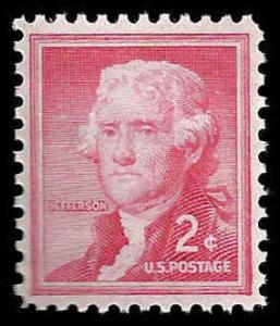 # 1033 MINT NEVER HINGED THOMAS JEFFERSON     VF+