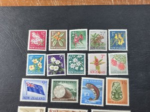 NEW ZEALAND # 333-352--MINT NEVER/HINGED----COMPLETE SET-----1960-66