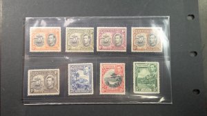 Grenada 1937-38 Scott# 131-142 Mint Light Hinge complete XF set of 12 values