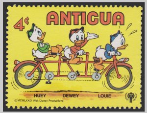 ANTIGUA ISLAND STAMP 1980 SCOTT # 566.  UNUSED. DISNEY CHARACTER.