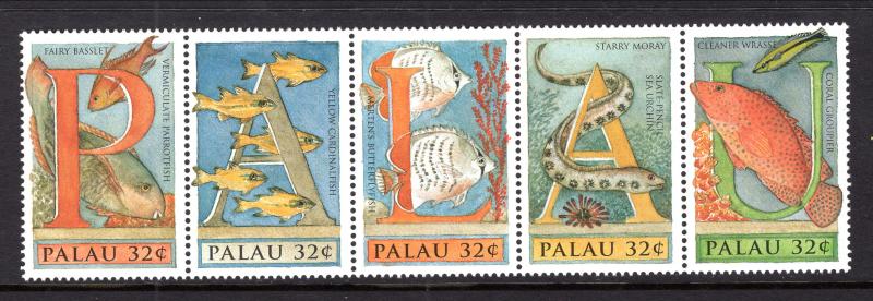 Palau 388 Fish MNH VF