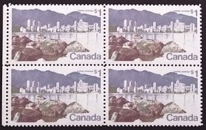 Canada 600|600ii Block with Varieties VF MNH