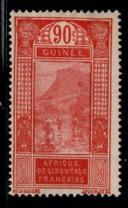 FRENCH GUINEA Scott  95 MH* stamp expect similar centering