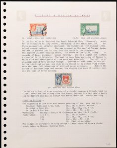 GILBERT & ELLICE ISLANDS 1937-55 KGVI Used Collection. SG cat £115. 