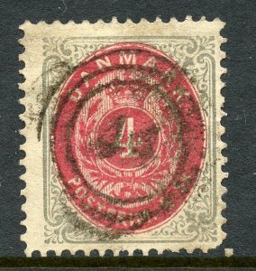 Denmark # 18, Used.