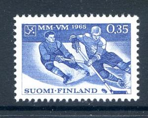 Finland 1965 #427, Ice Hockey issue  --  MNH