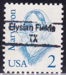 Precancel - Elysian Fields, TX PSS 843 - Town and Type Issue