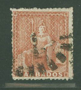 Barbados #17a Used Single