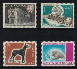 MONACO 1970 - complete sets MNH (11 scans)