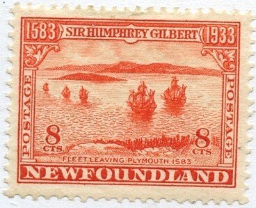 Newfoundland #218 MH VF centered - Stamp