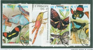 St. Thomas & Prince Islands 898-902 X-900 USED CV $9.00 BIN $3.60