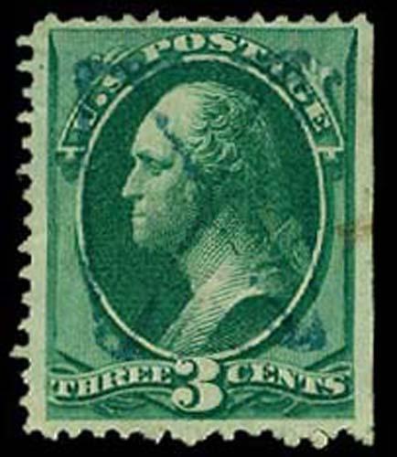 U.S. BANKNOTE CANCELS 158  Used (ID # 59761)