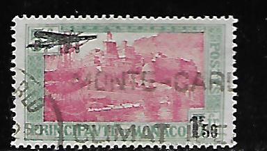 MONACO  C1 USED FIRST AIR MAIL ISSUE 1933