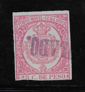 CUBA STAMP VFU  #DIC KRS9